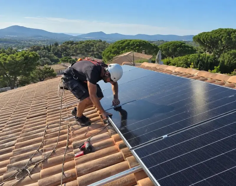 Installateur panneaux solaires Craponne — pose photovoltaïque sur toiture